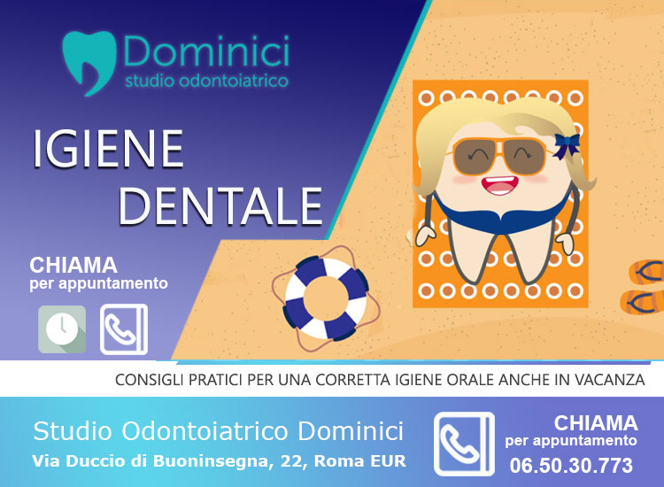 dentista per bambini roma igiene orale estate